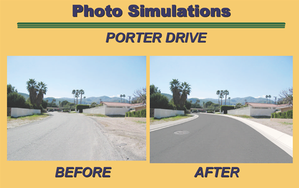 Porter Drive Before After