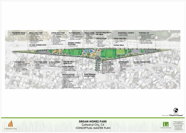 Dream Homes Park Concept Plan
